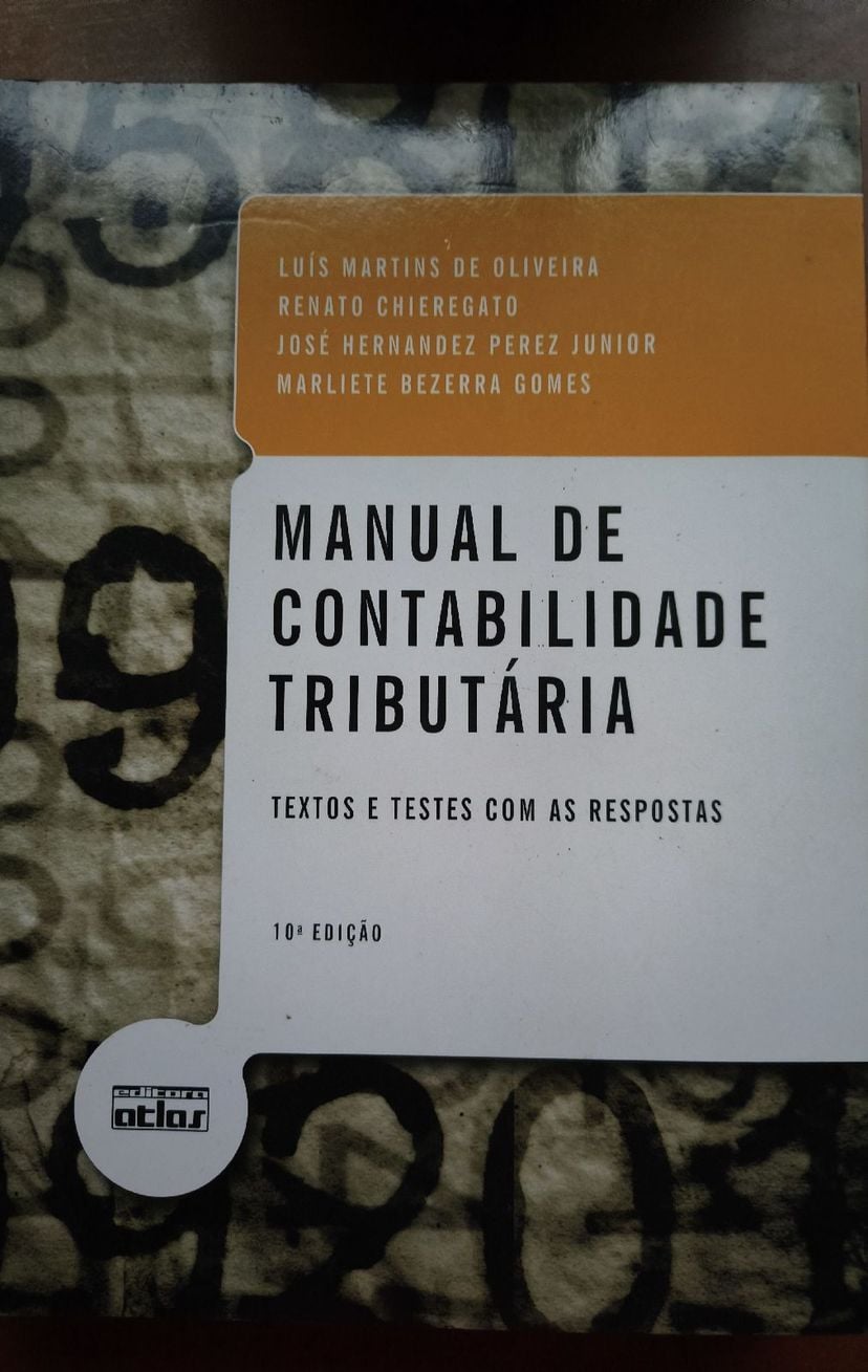 Manual de Contabilidade Tributária | Livro Editora Atlas Nunca Usado ...