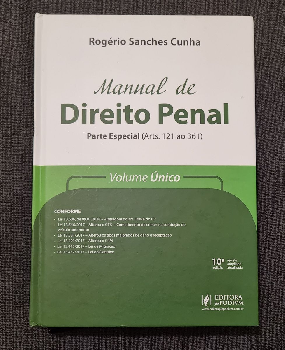 Manual De Direito Penal. Parte Especial (arts. 121 A 361) | Livro ...