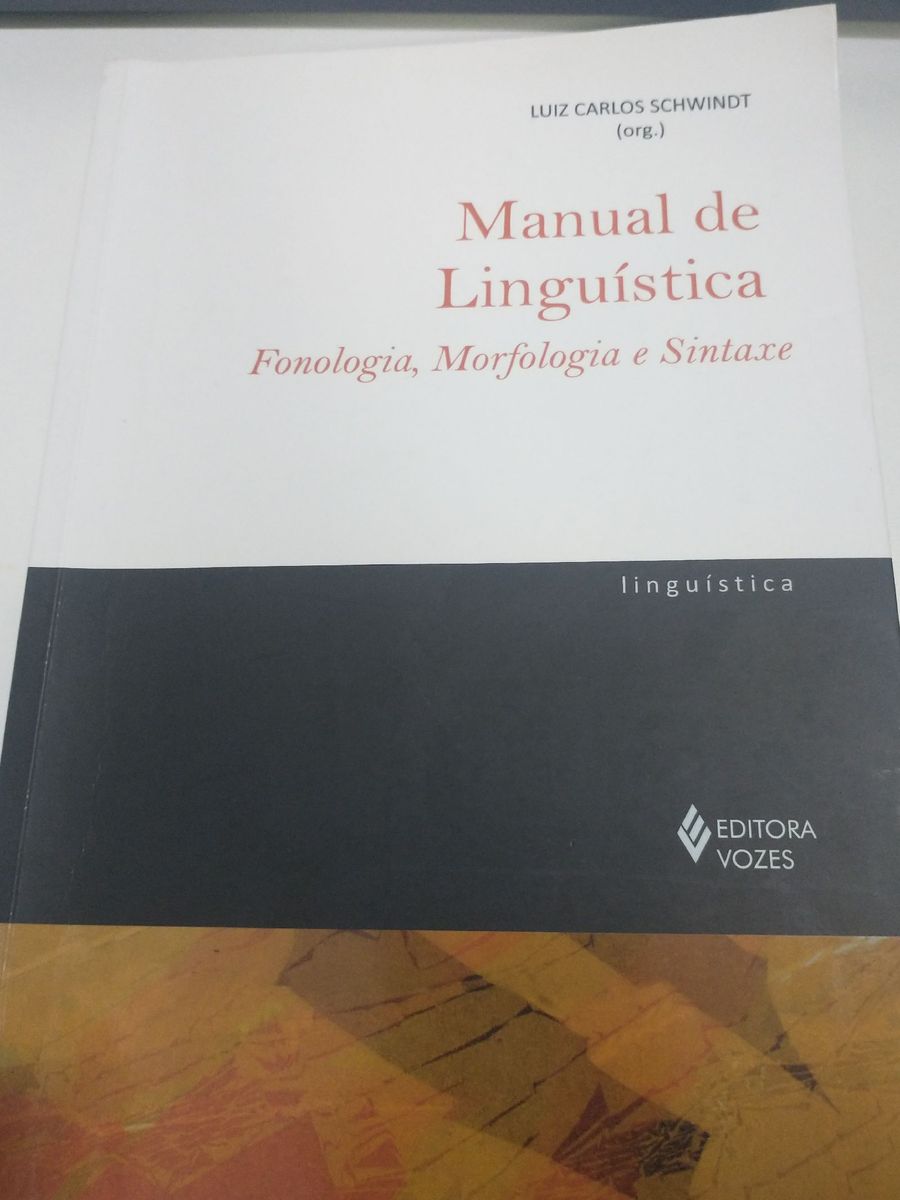 Manual De Linguística Fonologia Morfologia E Sintaxe Livro Usado 67481812 Enjoei 3441