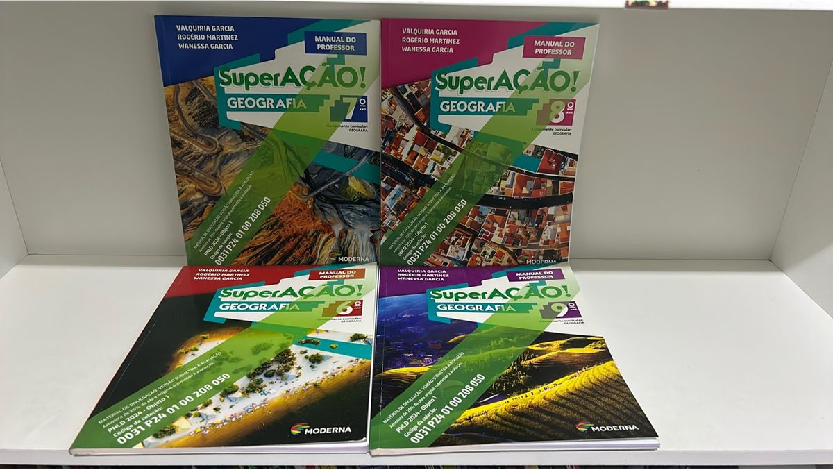 Manual do Professor de Geografia 6º Ao 9º Ano Superação - Moderna ...