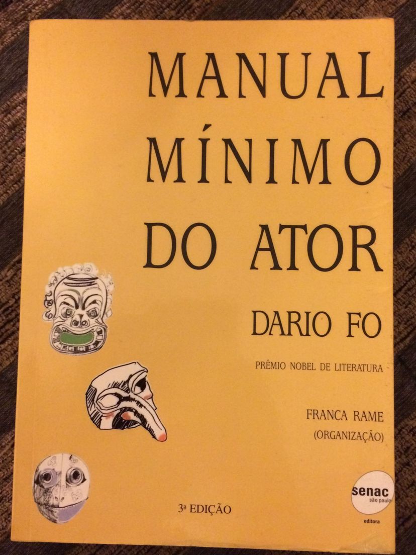 manual mínimo do ator - livraria ed senac