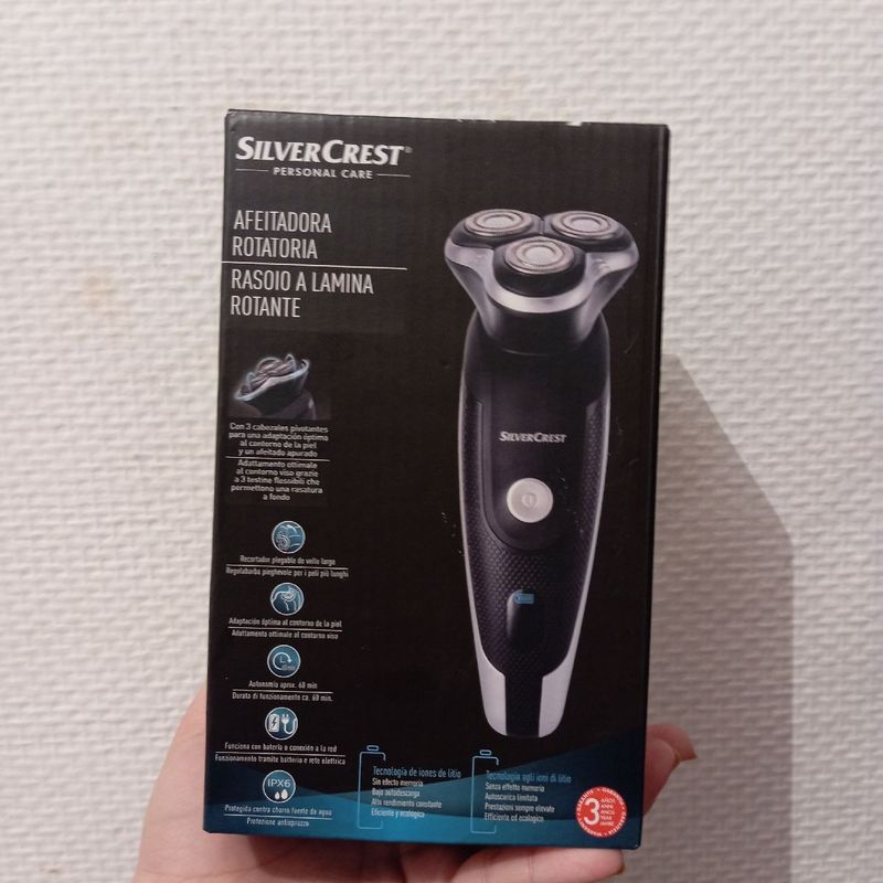 Maquina de Barbear Rotativa Item Info Eletro Silvercrest Usado  109641505 enjoei