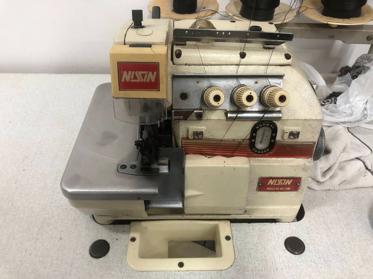 Máquina de Costura Industrial Overlock Nissin Eletrodoméstico Nissin