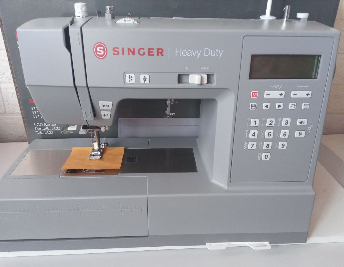 Maquina de Costura Singer Heavy Duty 6705 | Item Info & Eletro Singer ...