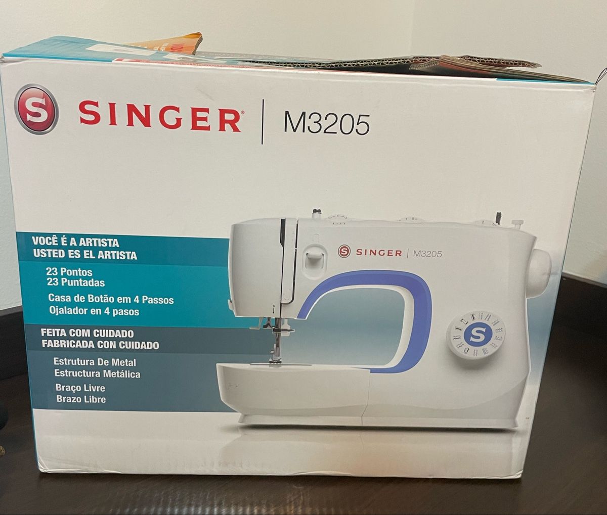 Máquina de Costura Singer M3205 | Item Info & Eletro Singer Nunca Usado ...