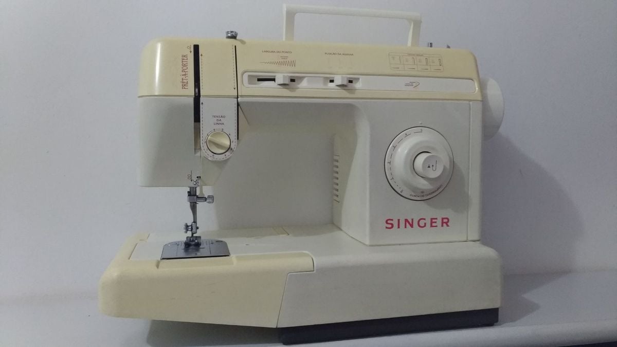 Máquina de Costura Singer Prêt-à-porter | Eletrodoméstico Singer Usado ...