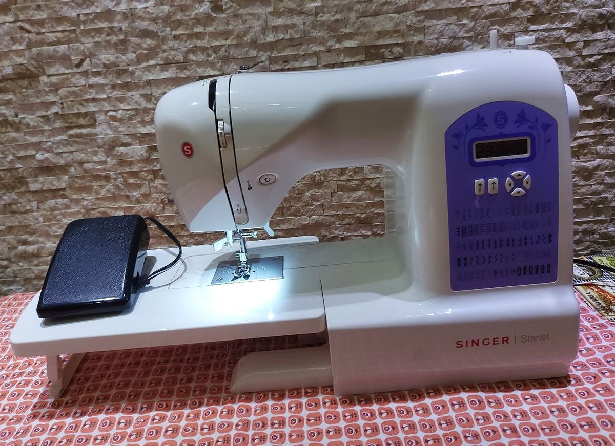 Maquina De Costura Singer Starlet Voltagem 127v Item Info Eletro 