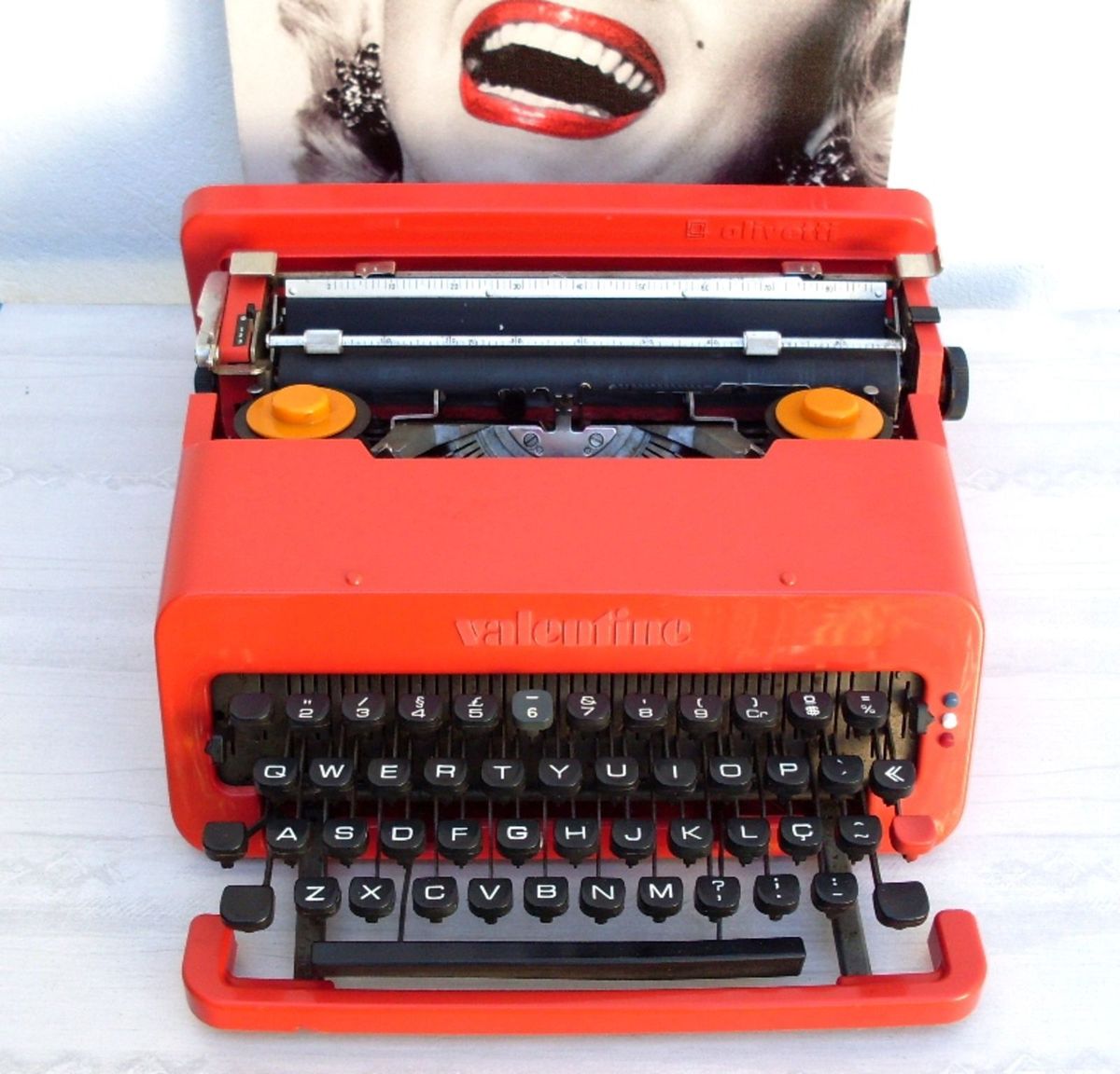 Máquina De Escrever Olivetti Vermelha Produto Vintage E Retro Olivetti Usado 16977282 Enjoei 3527