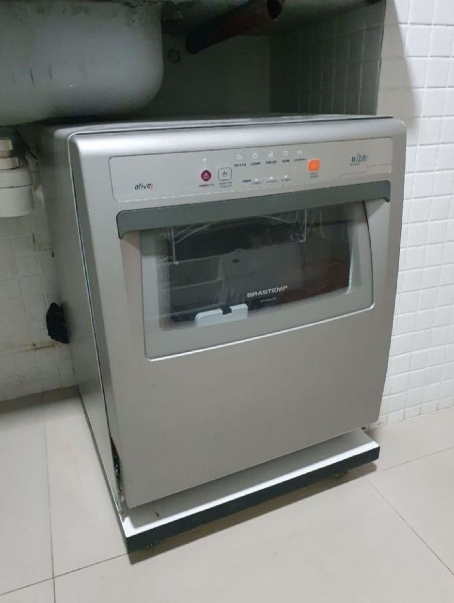 maquina de lava louças 8 serviços eletrodoméstico brastemp usado
