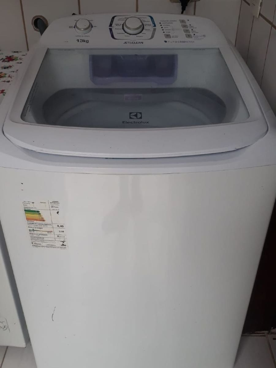 Máquina de Lavar Roupa Electrolux | Móvel p/ Casa Electrolux Usado ...