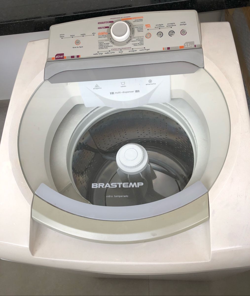 Máquina de Lavar Roupas Brastemp Ative! 11kg | Eletrodoméstico Brastemp