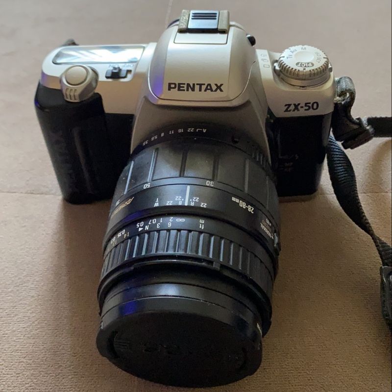 Máquina Fotográfica Zx-50, Pentax | Pentax Usado 68266885 | enjoei