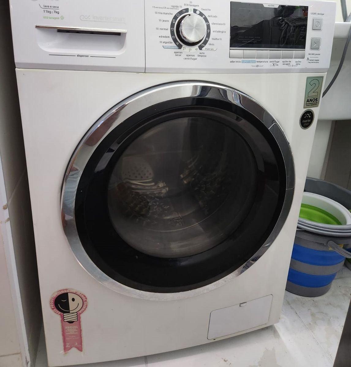 Maquina Lava e Seca 11kg Midea | Eletrodoméstico Midea Usado 81391416 ...