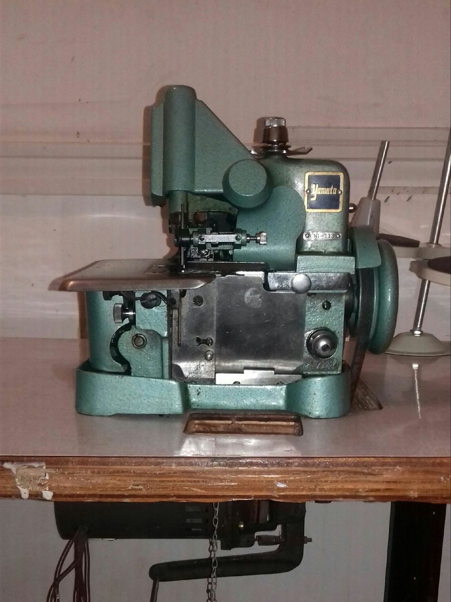 Máquina Overlock Eletrodoméstico Yamata, Gn1 113 Usado 47170156 enjoei