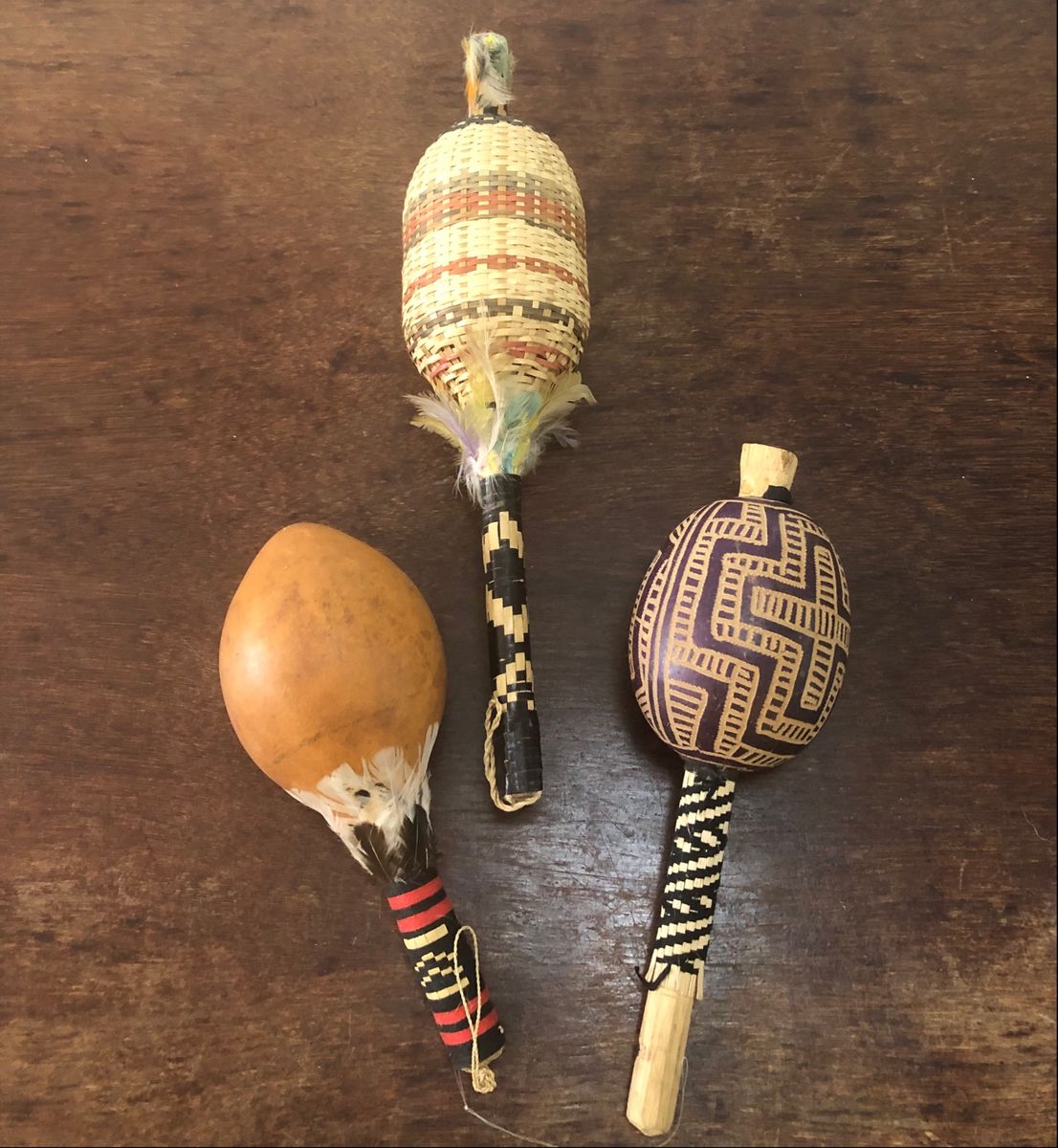 Maracas Indigenas | Item de Decoração Indígena Usado 97159182 | enjoei