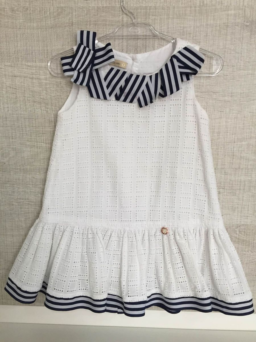 vestido infantil chique