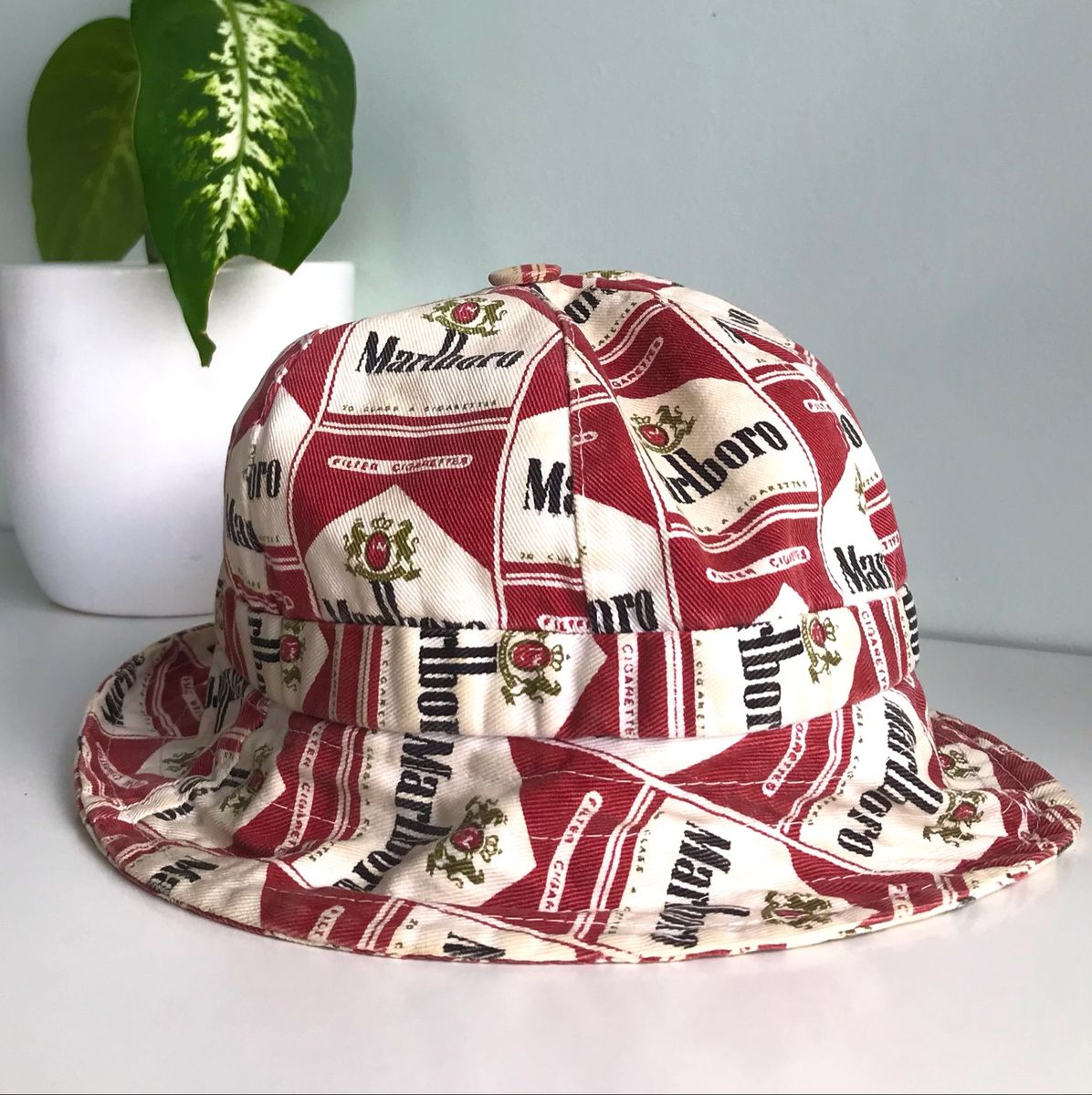 Marlboro Buckey Hat Chapéu Feminino Marlboro Vintage Usado 51151279