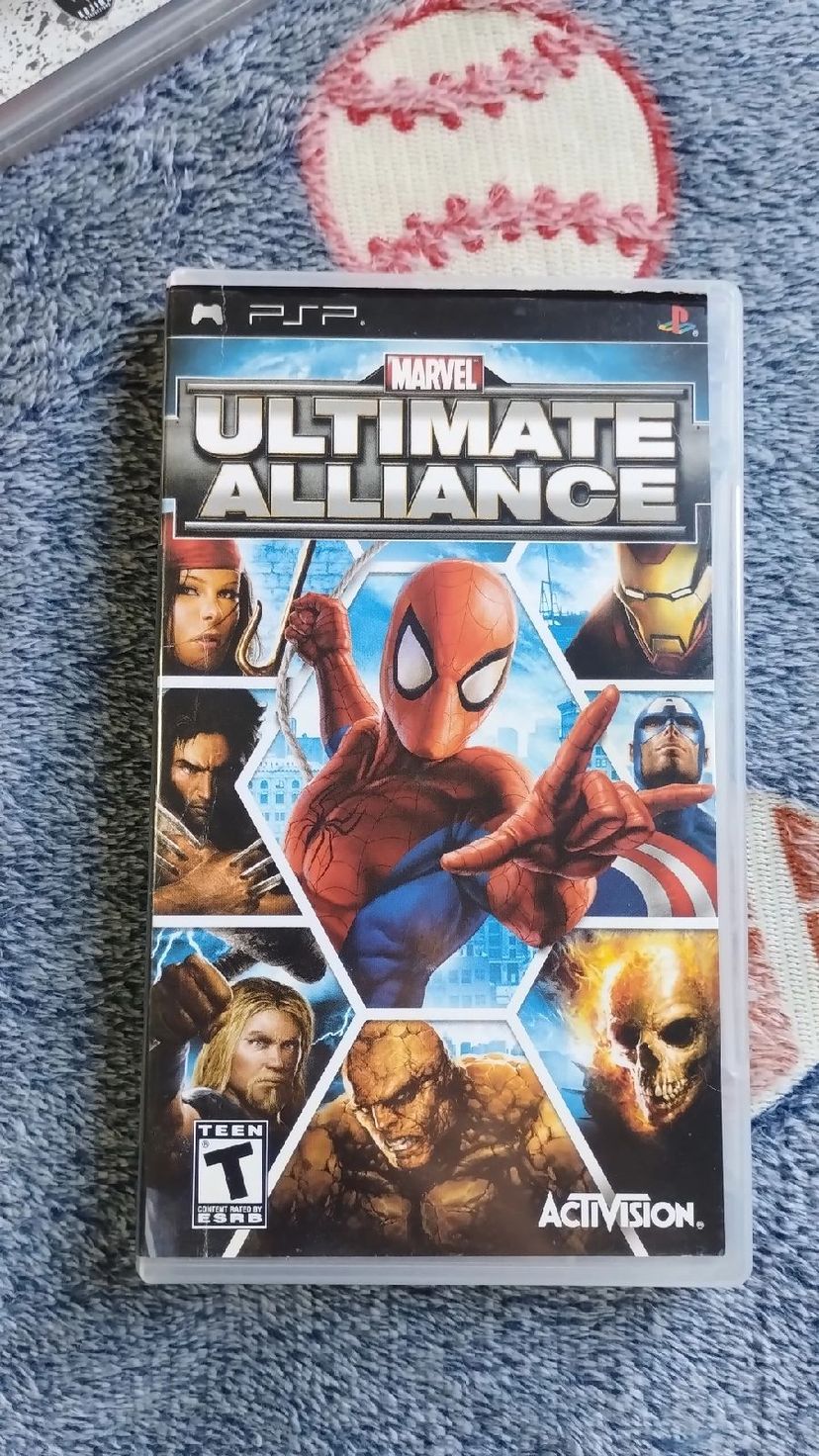 Marvel Ultimate Alliance - Psp | Jogo de Videogame Psp Usado 128170319 ...