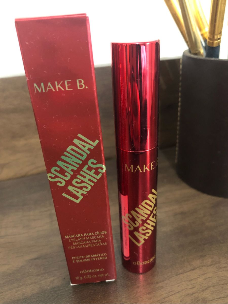 Máscara de Cílios Scandallashes Make Maquiagem Feminina O Boticário