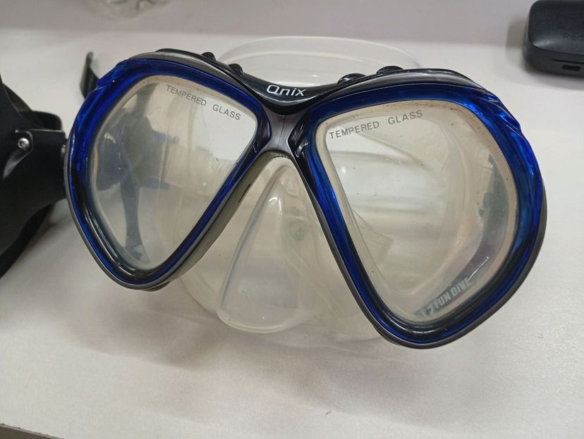 Máscara de Mergulho Fundive Onix | Óculos Masculino Fundive Onix Usado ...