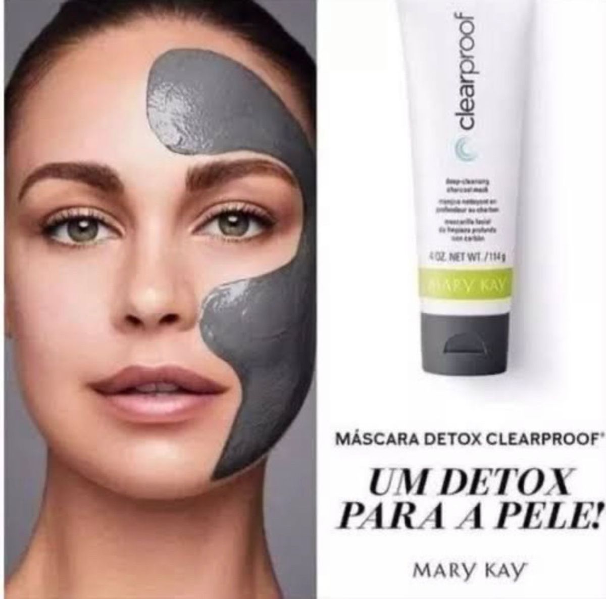 Máscara Detox Clearproof Mary Kay | Cosmético Feminino Mary Kay Nunca ...