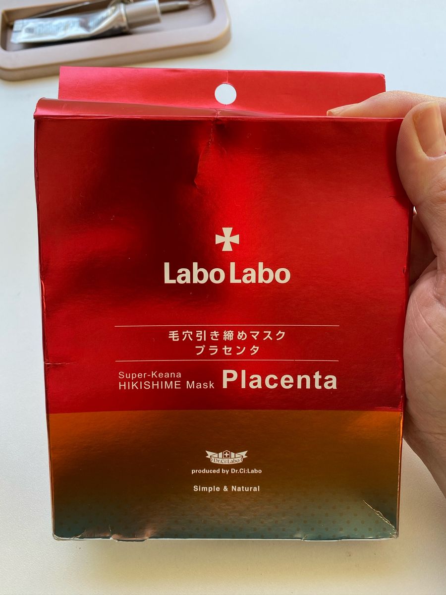 Máscara Facial Placenta Japonesa Labolabo | Cosmético Feminino Labolabo ...
