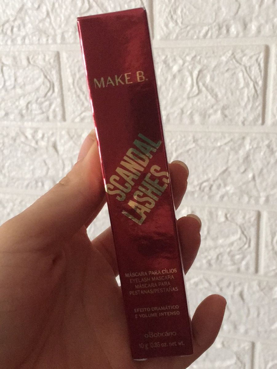 Máscara para Cílios Scandal Lashes Make B Maquiagem Feminina O