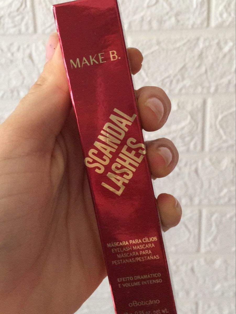 Mascara Rimel Scandal Lashes Boticario Maquiagem Feminina O Boticário