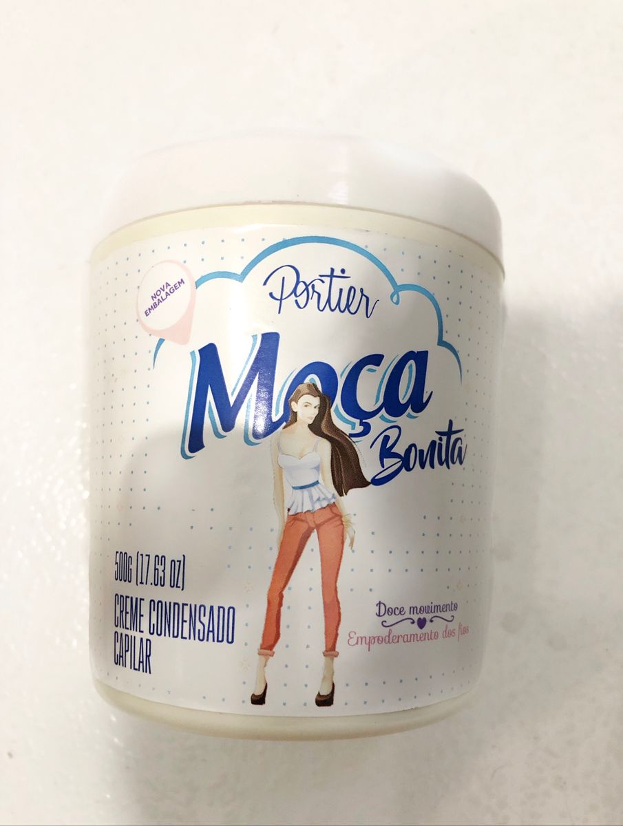 Máscara Ultra Hidratante Moça Bonita Portier Produto p/ Cabelos