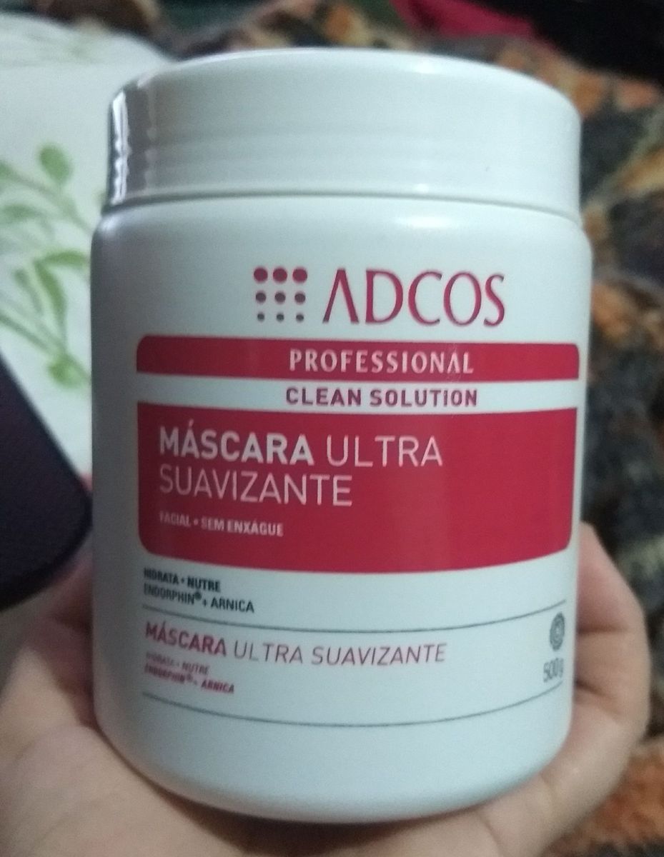 Mascara Ultra Suavizante Adcos Cosmético Feminino Adcos Usado