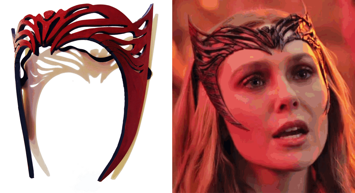 Mascara Wandavision Novo Modelo Dr Stranger Vazado Produto Feminino Amaterazzo Geek Store