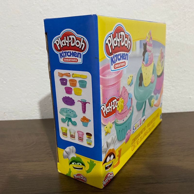 Massa de Modelar - Play-Doh Kitchen - Cupcakes Coloridos - Hasbro