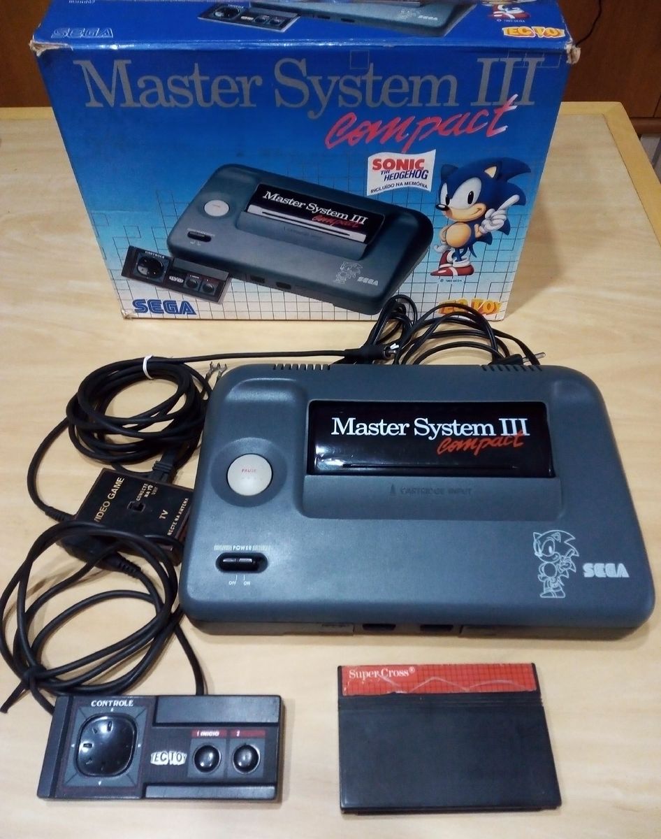 Master System 3 Compacto | Console de Videogame Tec Toy Usado 68442128 ...