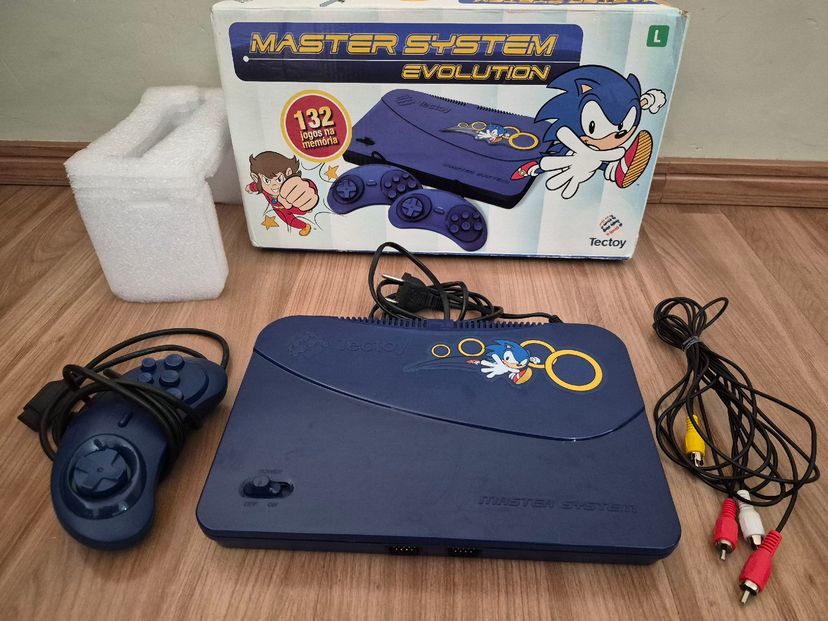 Master System Evolution Completo 132 Jogos | Console de Videogame ...