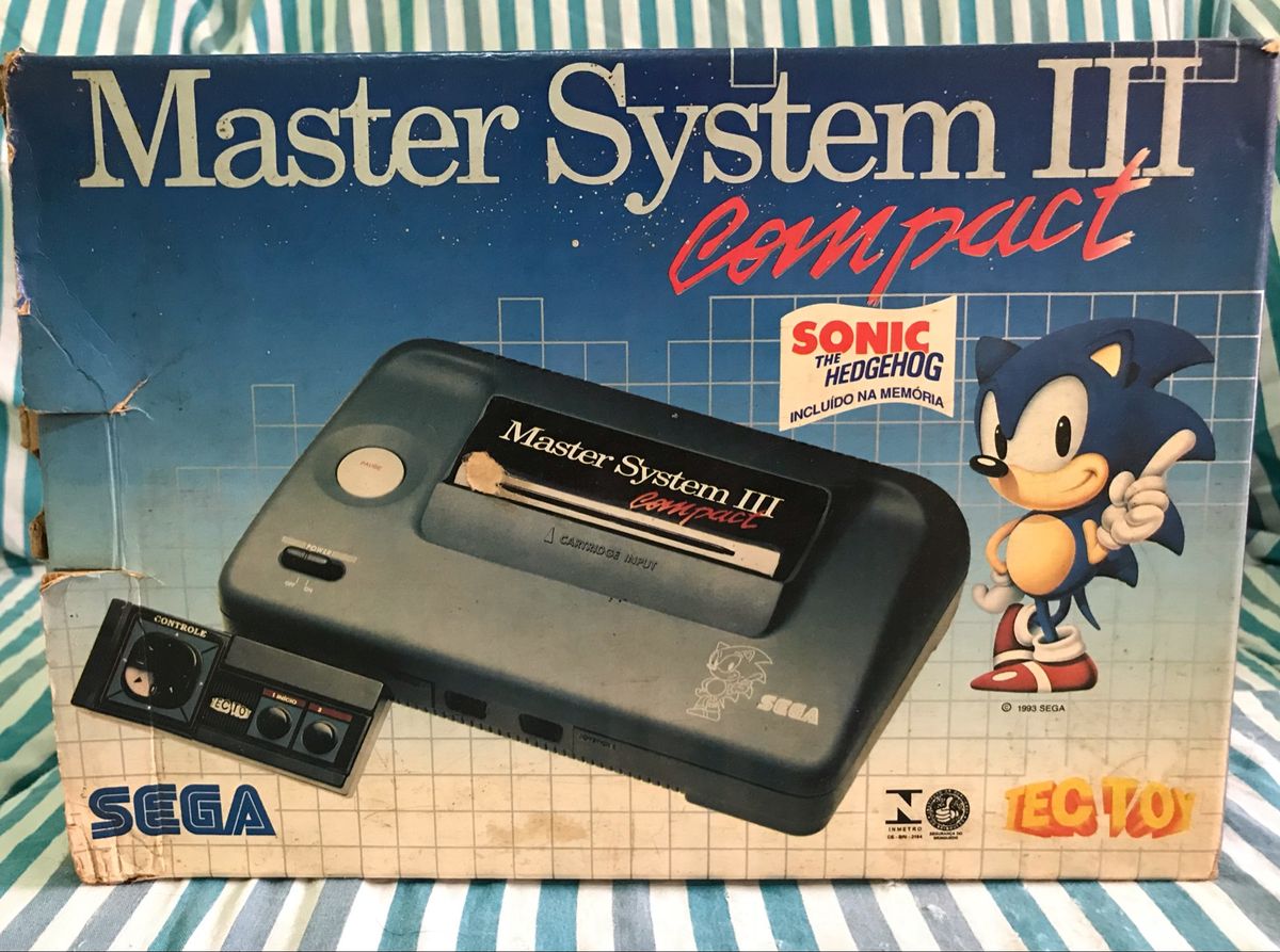 Master System Iii Jogo de Computador Tec Toy Usado 48034990 enjoei