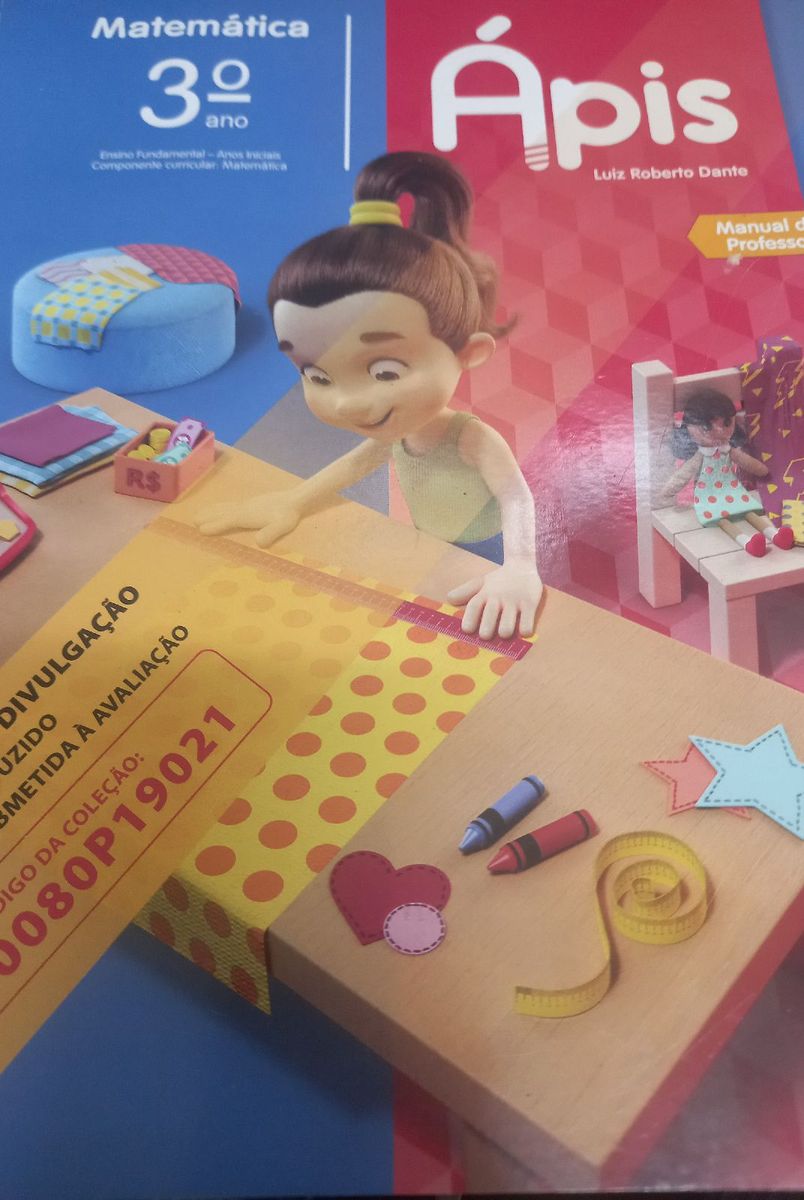 Matemática 3 Ano Apis Luiz Roberto Dante | Livro Livro Usado 86239762 ...