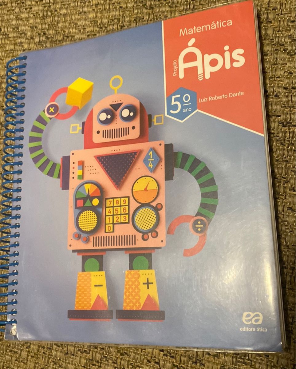 Matemática Apis 5 Ano | Item Infantil Editora ática Usado 80359753 | enjoei