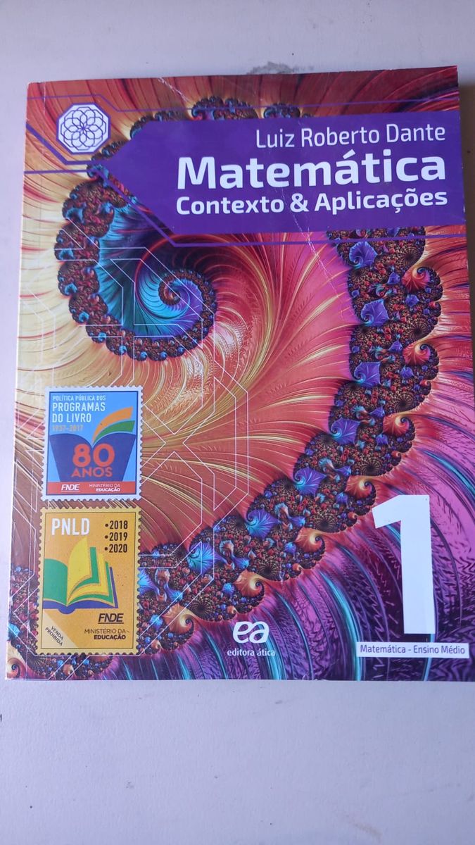 Matemática - Luiz Roberto Dante - Contexto e Aplicações - Volume 1