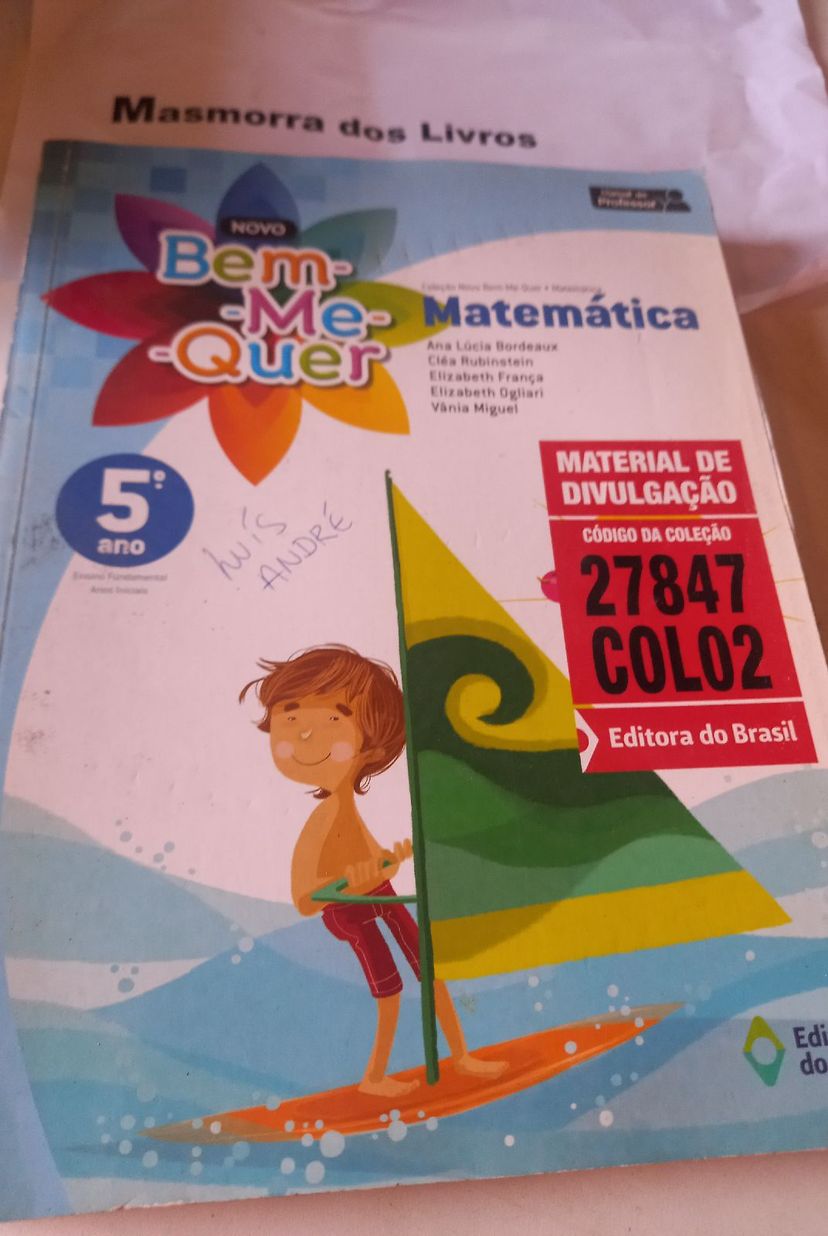 Matemática Novo Bem Me Quer 5 Ano Ana Lúcia Bordeaux Livro Do Professor
