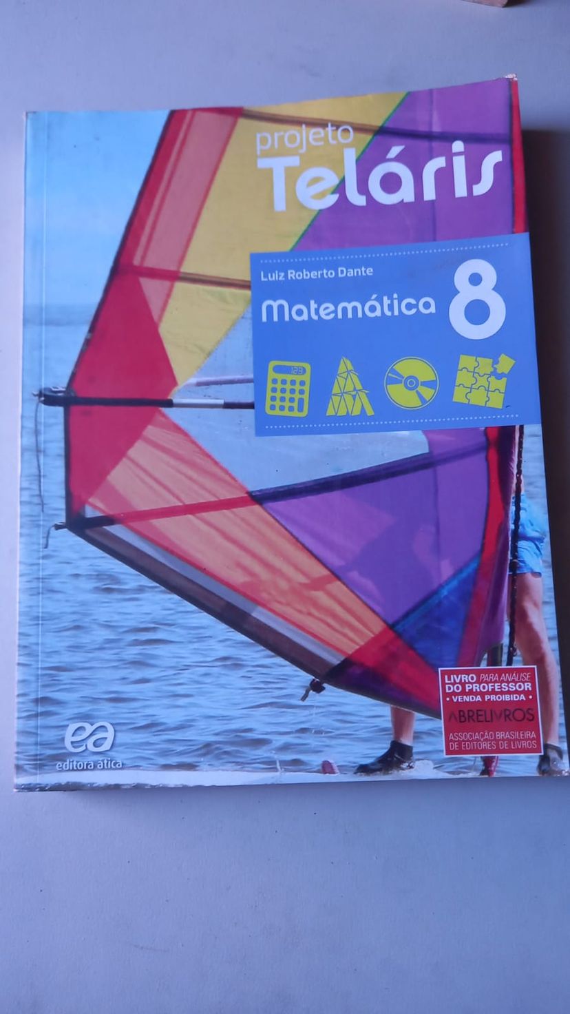Matemática - Teláris - 8 Ano - Professor | Livro Editora ática Usado ...