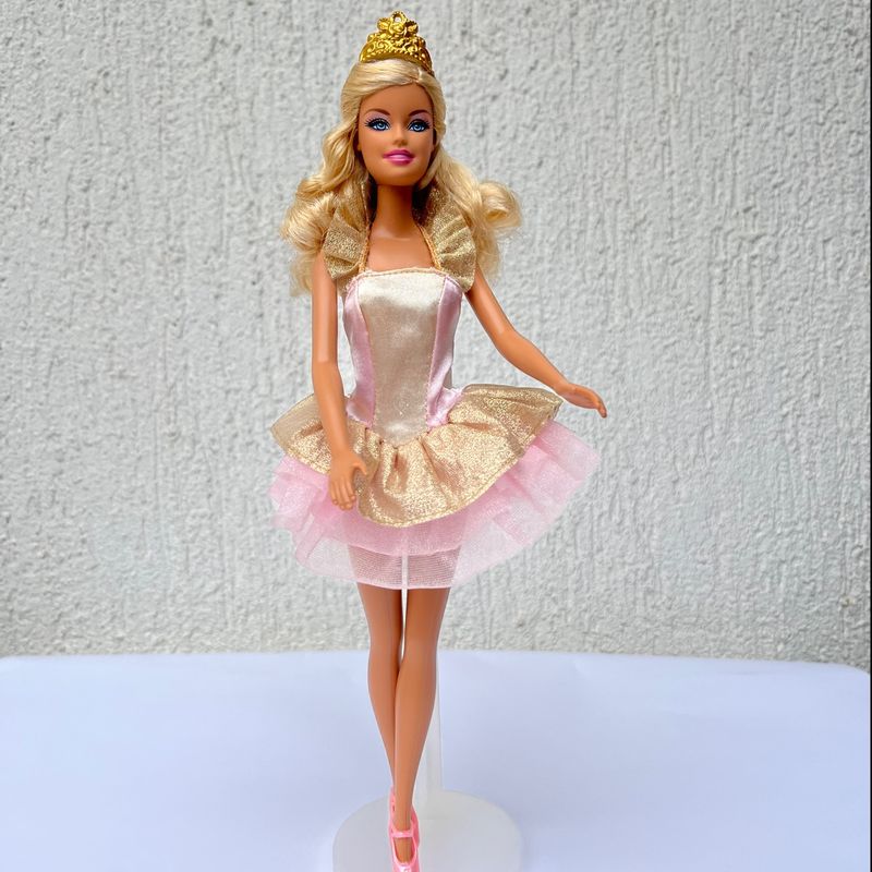 Roupa de Balé Minha Primeira Barbie Mattel - Boneca Barbie