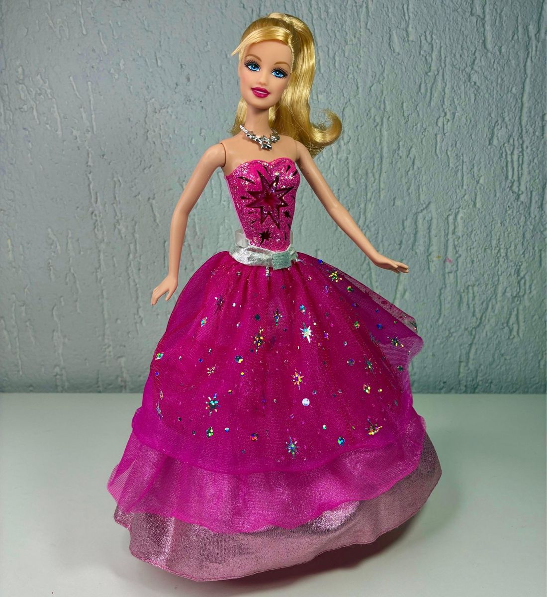 Mattel Boneca Barbie Filme Vida Moda e Magia 2010 Vestido 2 X 1 ...