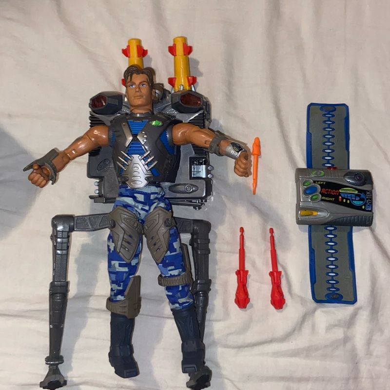 Mattel Boneco Maxsteel Super Ataque Mattel Usado 96102308 enjoei