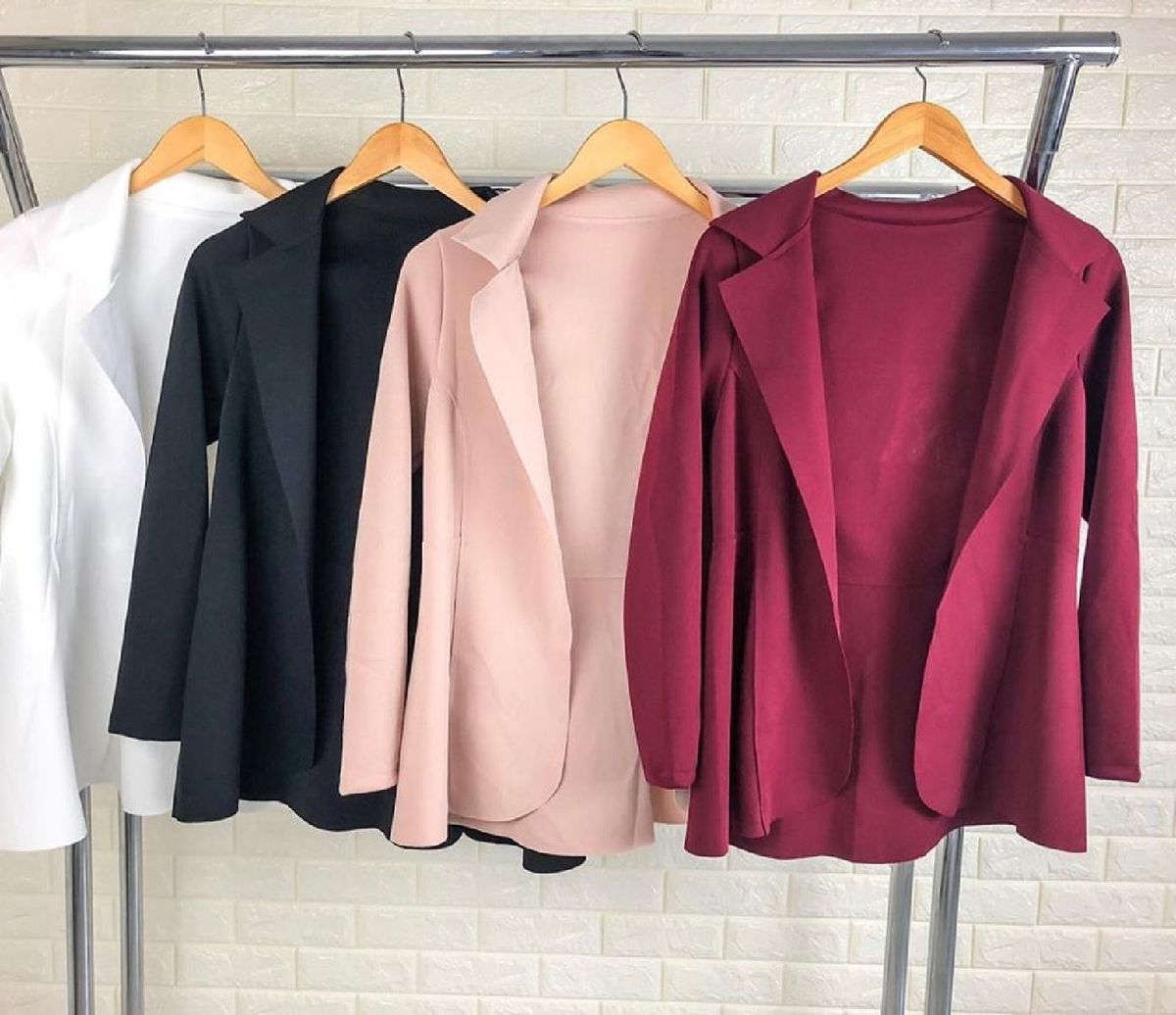 casaco neoprene feminino