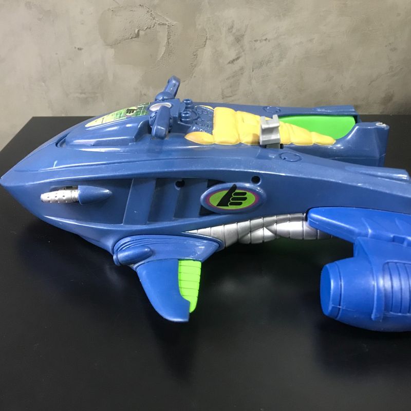 Max Steel Mx77 Sharkruiser Aqua Attack Mattel 2000 Brinquedo Mattel  Usado 107374519 enjoei
