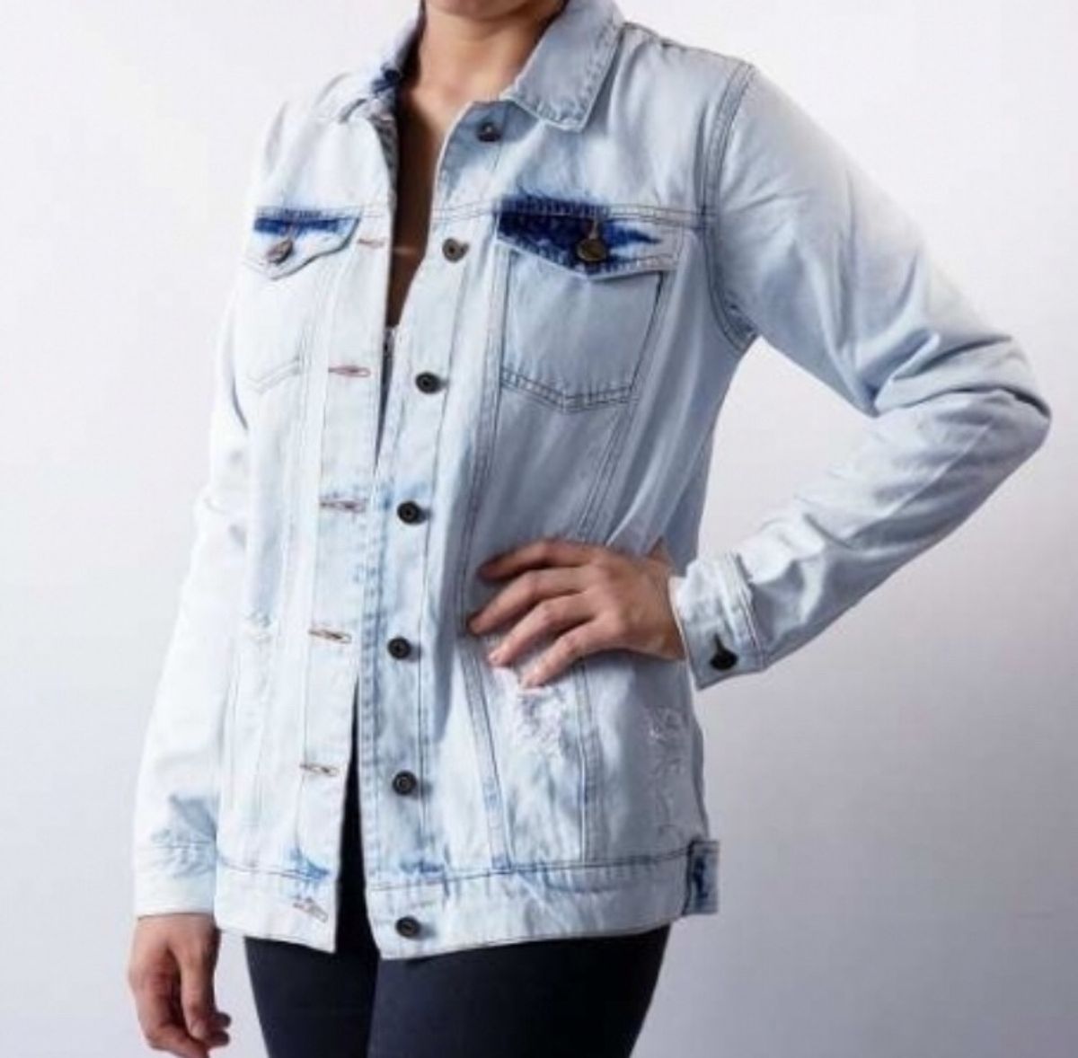 maxi jaqueta lady rock