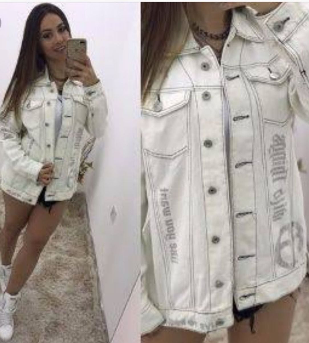 maxi jaqueta lady rock