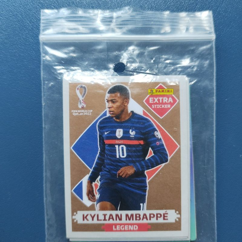 Vendo Figurinha da Copa do Mundo de 2022 Kylian Mbappè Legend Prata |  Produto Masculino Panini Nunca Usado 76147822 | enjoei