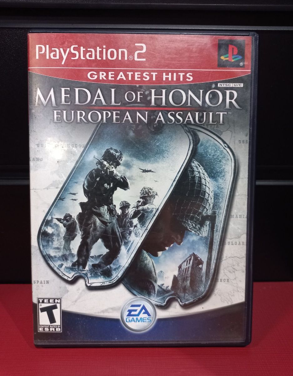 Medal Of Honor European Assaut Ps No Estado Jogo De Videogame Ea Games Usado