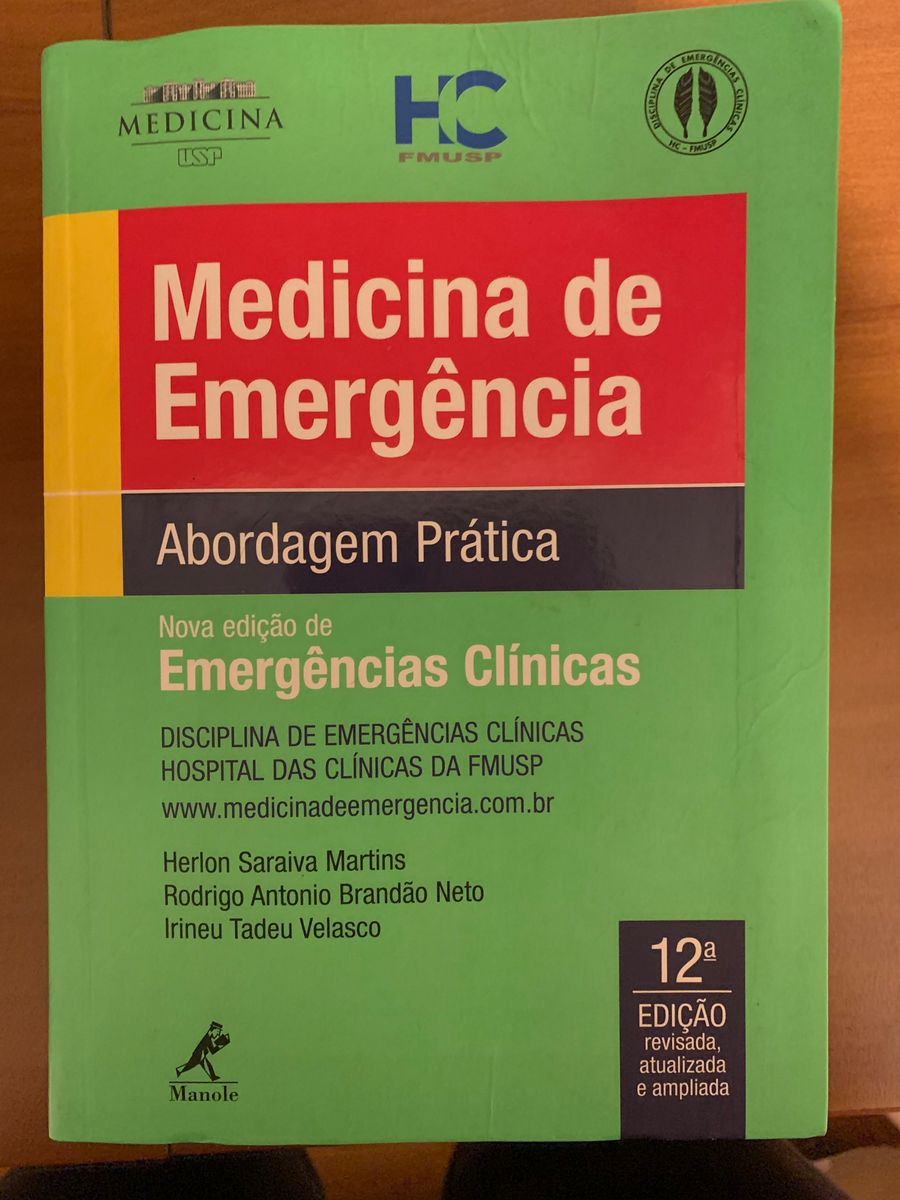 Medicina De Emergência: Abordagem Prática 12ª Edição | Livro Usado ...